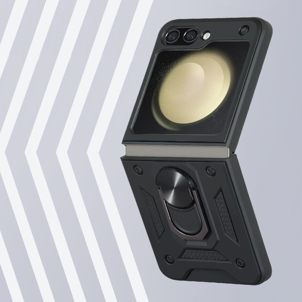 Samsung Galaxy Z Flip 4 5 Shockproof Ring Holder Case